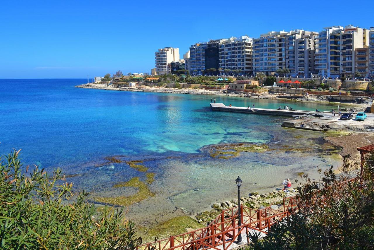 Seafront Lux Apart Inc Pool, Upmarket Area Sliema Buitenkant foto