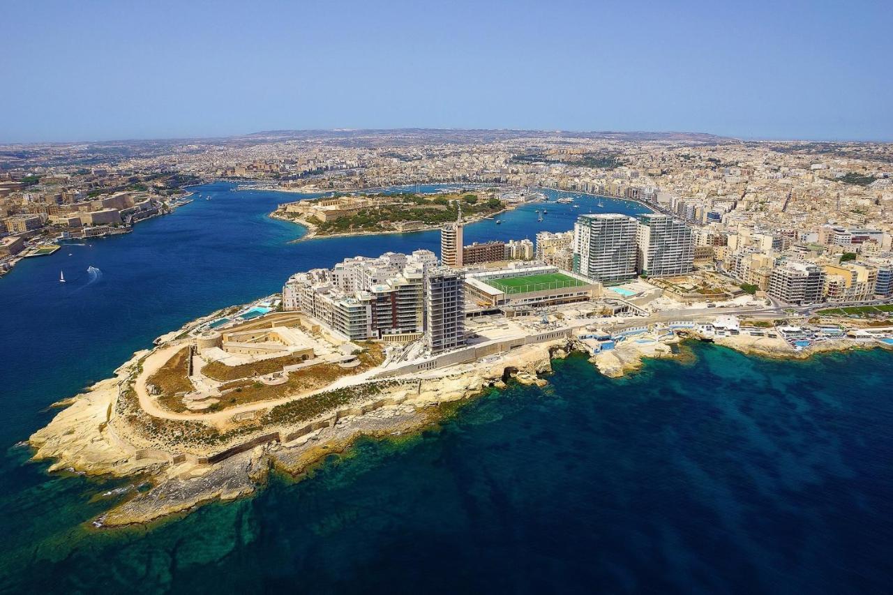 Seafront Lux Apart Inc Pool, Upmarket Area Sliema Buitenkant foto