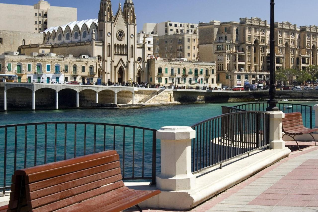 Seafront Lux Apart Inc Pool, Upmarket Area Sliema Buitenkant foto
