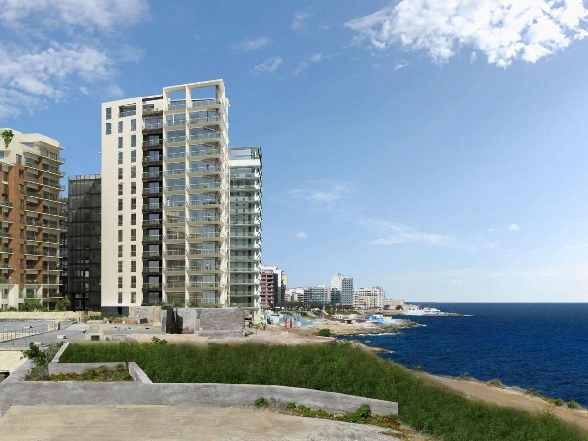 Seafront Lux Apart Inc Pool, Upmarket Area Sliema Buitenkant foto
